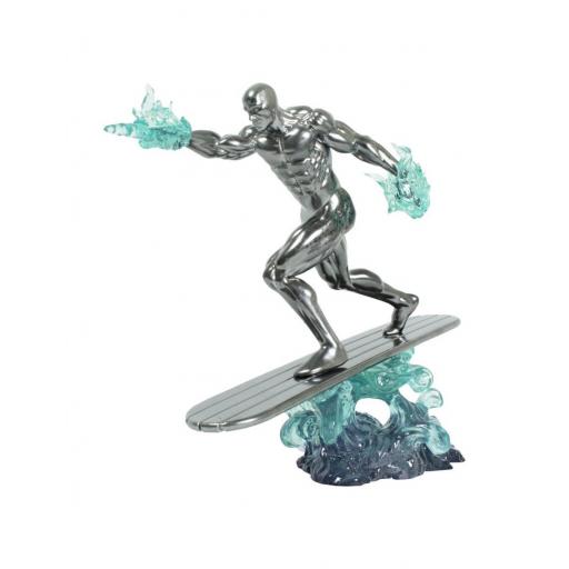 Figura Marvel Silver Surfer Diamond Select 25 cm