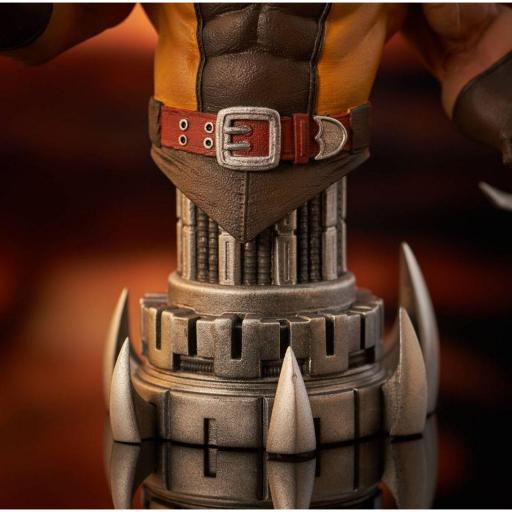 Figura Busto Diamond Select Marvel X-Men Wolverine Brown 15 cm [2]
