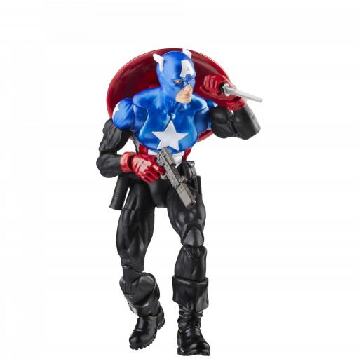 Figura Capitan America Bucky Barners Marvel Legends Hasbro 15 cm [3]