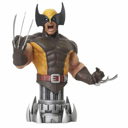 Figura Busto Diamond Select Marvel X-Men Wolverine Brown 15 cm [0]