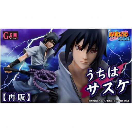 Figura MegaHouse Naruto Shippuden GEM Sasuke Uchiha 24 cm