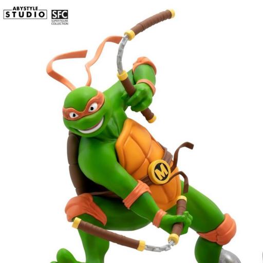 Fgura Abystyle Tortugas Ninja Michelangelo 21 cm