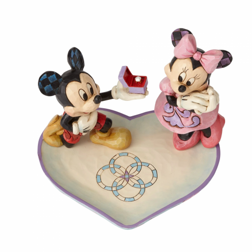 Figura Mickey Mouse& Minnie Ring Disney Enesco 13 cm [1]