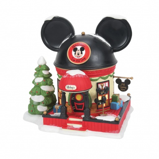 Figura Mickey Mouse Tienda con Luz Disney Enesco 19 cm