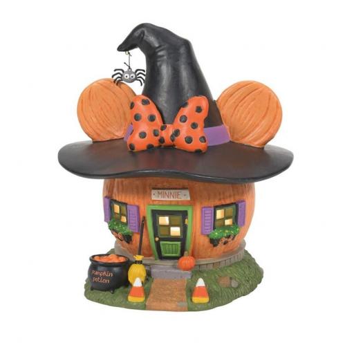 Figura Minnie Mouse Casa Calabaza Disney Enesco 20 cm [0]