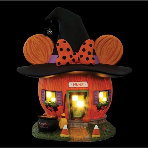 Figura Minnie Mouse Casa Calabaza Disney Enesco 20 cm [1]