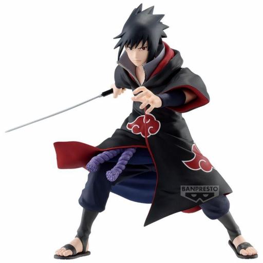 Figura Naruto Sasuke Uchiha IV Vibration Stars Banpresto 15 cm