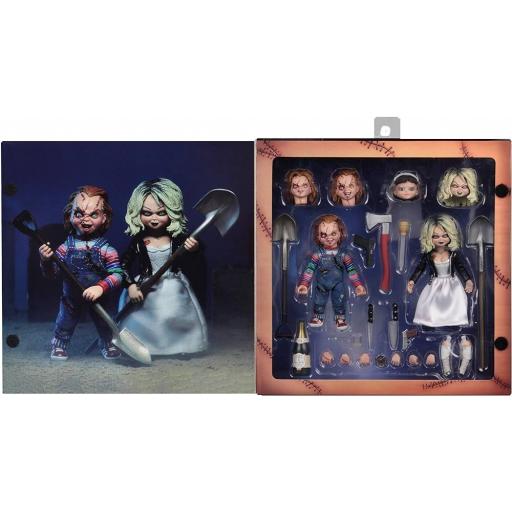 Pack 2 Figuras Neca La novia de Chucky: Tiffany y Chucky 10 cm [3]