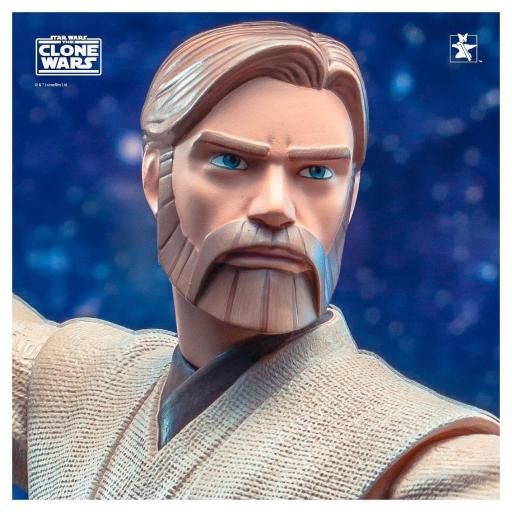 Figura Busto Diamond Select Star Wars The Clone Wars Obi Wan 15 cm [1]