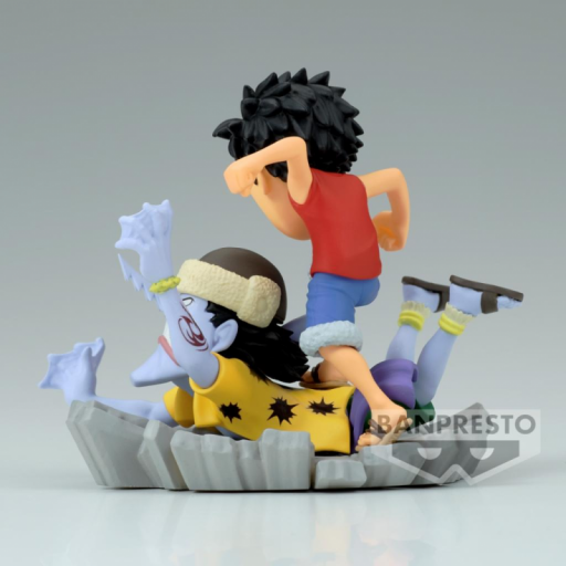 Figura One Piece Luffy VS Arlong Banpresto WCF 10 Log Stories 7 cm [3]