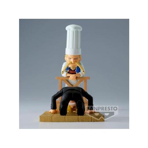 Figura Banpresto One Piece WCF 10 Log Stories Sanji & Zeff 8 cm [2]