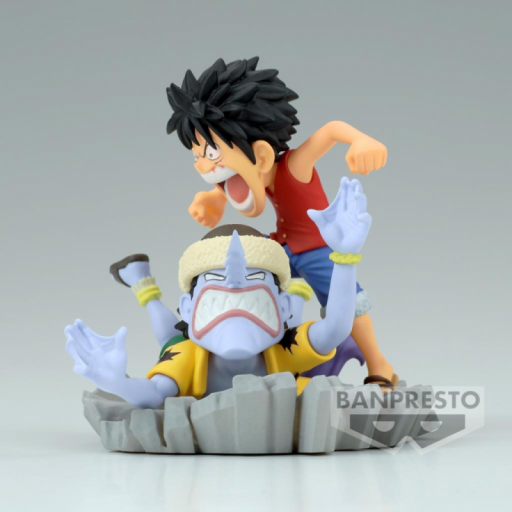 Figura One Piece Luffy VS Arlong Banpresto WCF 10 Log Stories 7 cm [1]