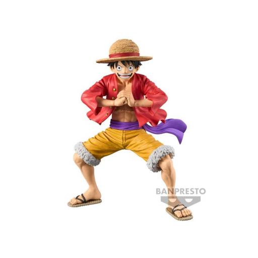 Figura One Piece Monkey D Luffy Grandista Banpresto 21 cm