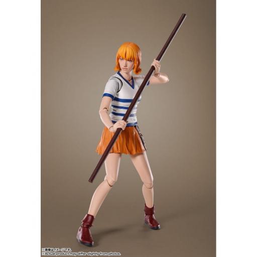 Figura One Piece Nami Netflix S.H. Figuarts 15 cm [3]