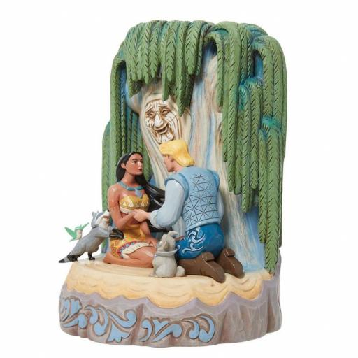 Figura Pocahontas y John Smith Disney Enesco 20 cm [1]