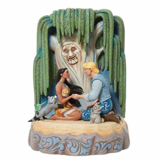 Figura Pocahontas y John Smith Disney Enesco 20 cm [0]