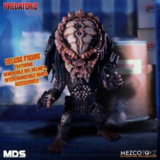 Figura Predator 2 Deluxe City Hunter Mezco Toyz 15 cm [2]