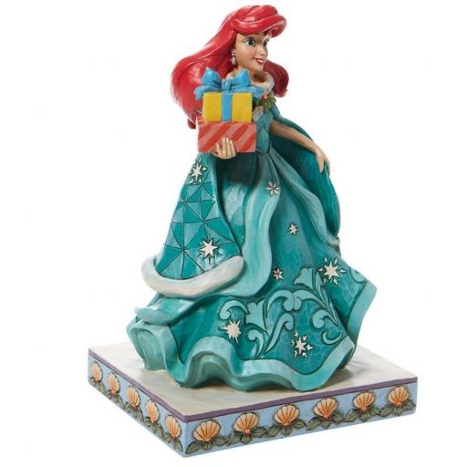 Figura Enesco Disney La Sirenita Ariel con Regalos 18 cm [1]