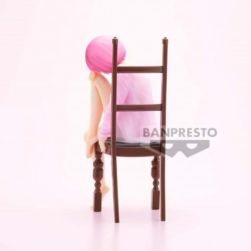 Figura Banpresto Re:Zero Starting Life in Another World Ram Relax Time 18 cm [3]
