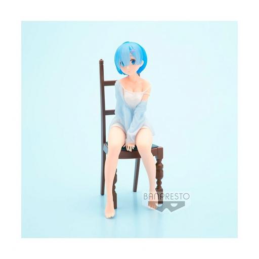 Figura Banpresto Re:Zero Starting Life in Another World Rem Relax Time 20 cm