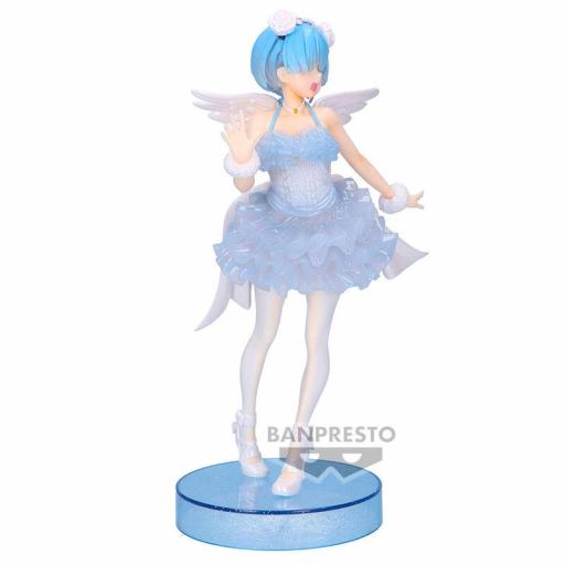 Figura Re:Zero Rem Espresto Clear & Dressy Banpresto 22 cm [1]