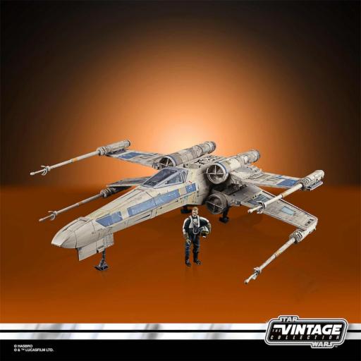 Réplica Figura Hasbro Star Wars Caza Ala-x Antoc Merrick Rogue Squadron