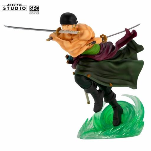 Figura One Piece Roronoa Zoro Abystyle 18 cm [1]