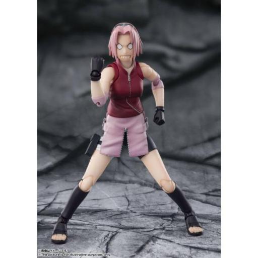 Figura Naruto Shippuden Sakura Haruno Indominable S.H. Figuarts 14 cm [2]