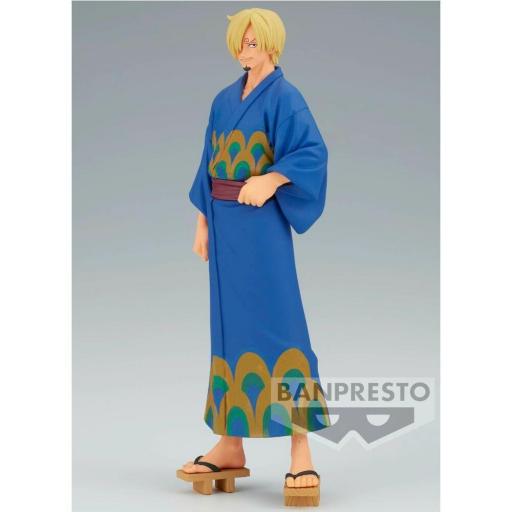 Figura One Piece Roronoa Sanji Yukata Wanokuni Banpresto 17 cm [1]