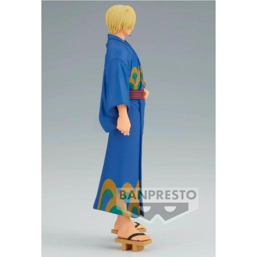 Figura One Piece Sanji Yukata Wanokuni Banpresto 17 cm [2]