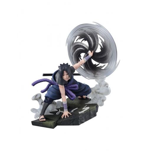 Figura Naruto Shippuden Sasuke Uchiha Mangekyo Sharingan 20 cm