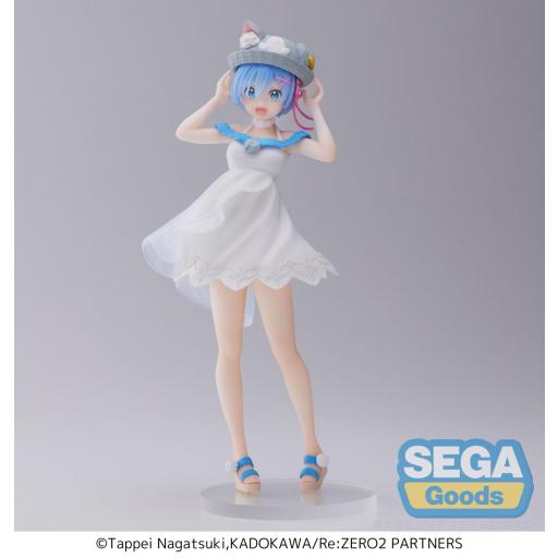 Figura Sega Re:Zero Starting Life in Another World Rem Luminasta 19 cm [1]