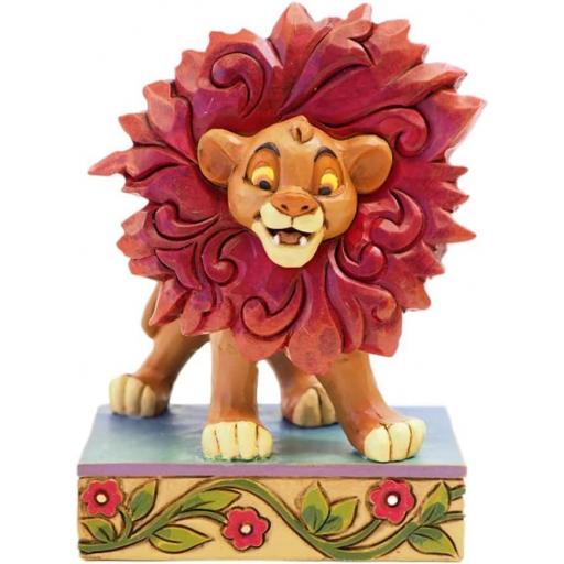 Figura Enesco Disney El Rey León Simba 10 cm