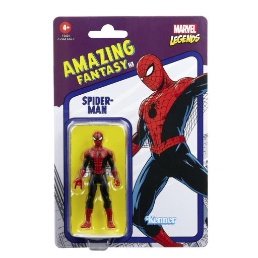 Figura Spiderman Marvel Legends Retro Hasbro 9 cm