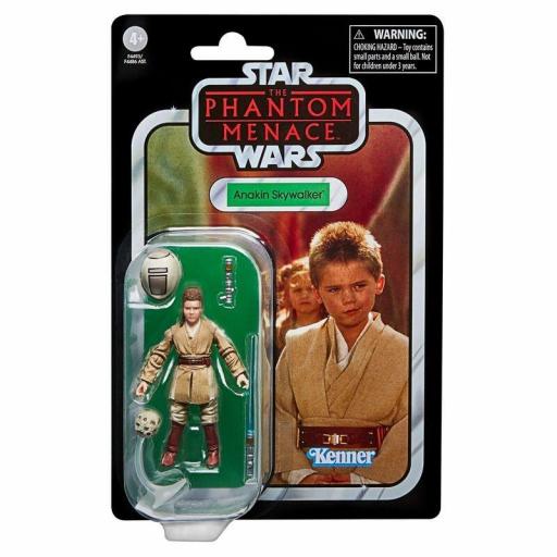 Figura Hasbro Star Wars La Amenaza Fantasma Anakin Skywalker 9 cm