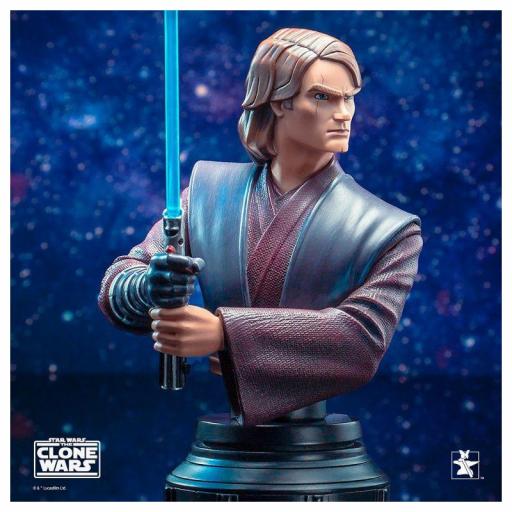 Figura Busto Gentle Giant Star Wars The Clone Wars Anakin Skywalker 15 cm [2]