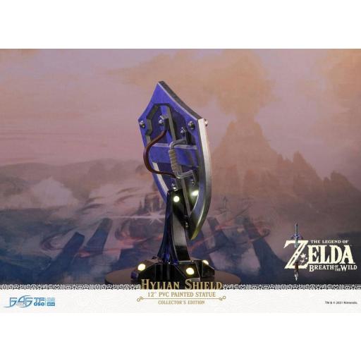 Figura First 4 Figures The Legend of Zelda Breath of the Wild Escudo Hyliano Collector Edition 29 cm [2]