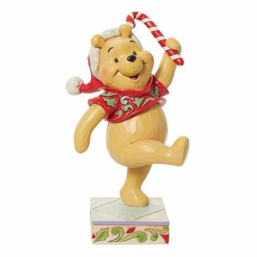 Figura Winnie the Pooh Christmas Enesco Disney 8 cm [0]