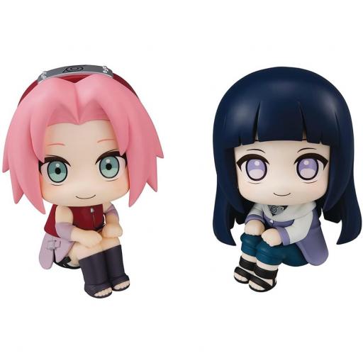 Pack 2 Figuras MegaHouse Look Up Naruto Shippuden Sakura & Hinata 11 cm