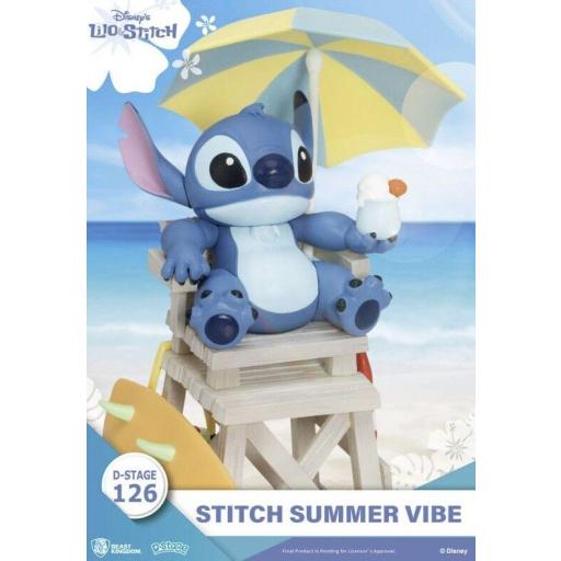 Figura Stitch Summer Vibe Disney D-Stage 15 cm [1]