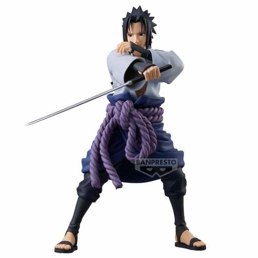 Figura Naruto Shippuden Sasuke Uchiha Grandista Banpresto 24 cm [1]