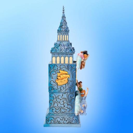 Figura Peter Pan Reloj Castillo Disney & Campanilla Enesco 26 cm [1]