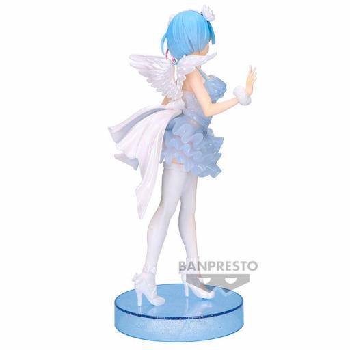 Figura Re:Zero Rem Espresto Clear & Dressy Banpresto 22 cm [2]