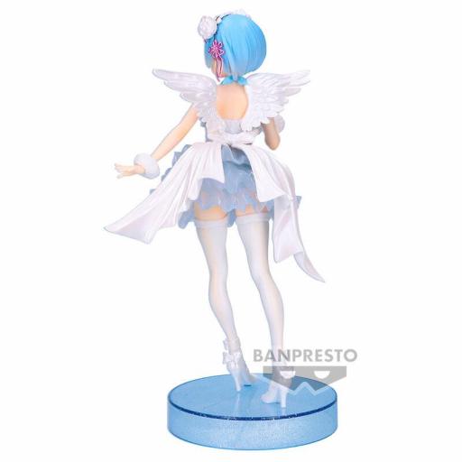 Figura Re:Zero Rem Espresto Clear & Dressy Banpresto 22 cm [3]