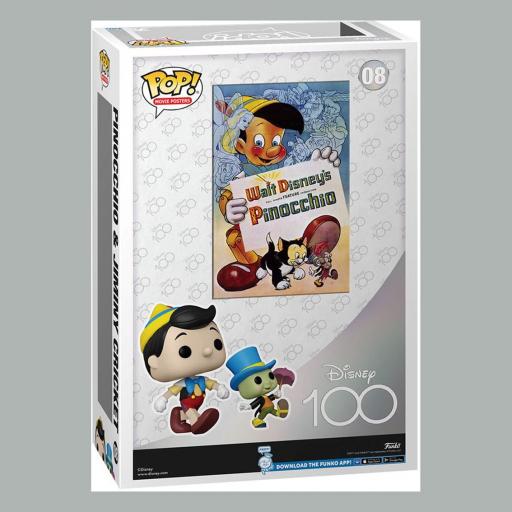 Figura Funko Pop! Movie Poster Disney Pinocho 100 th 40 cm [2]