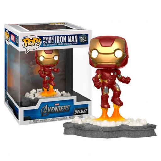 Figura Funko Pop! Marvel Los Vengadores Iron Man Assemble Edición Especial 9 cm [1]