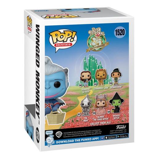 Figura Funko Pop! El Mago de Oz Mono Alado 9 cm (Opción Chase) [3]