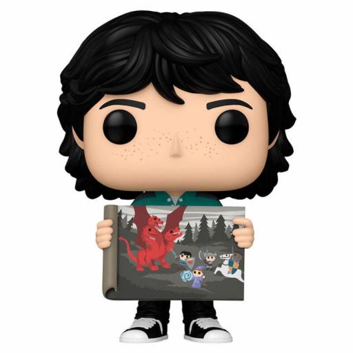 Figura Funko Pop! Stranger Things 4 Mike con dibujo 9 cm