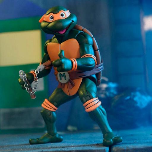Figura Tortugas Ninja Michelangelo Ultimate NECA 18 cm [0]