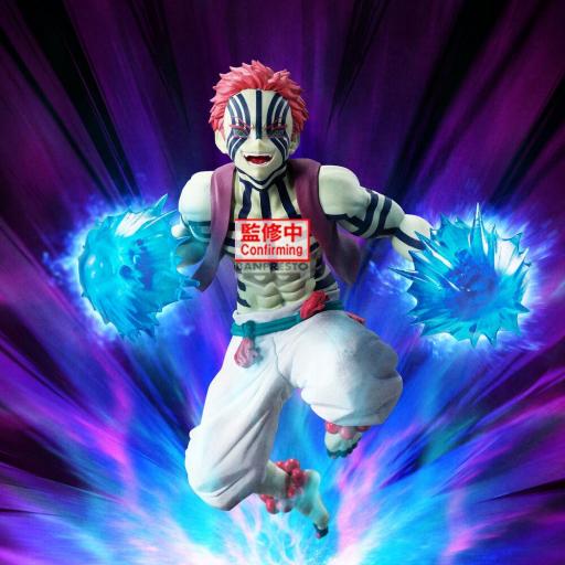 Figura Demon Slayer Akaza Vibration Stars Banpresto 16 cm